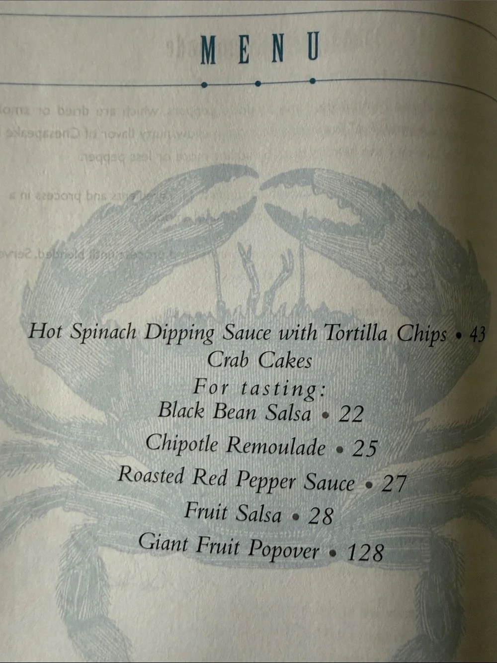 Chesapeake Bay Gourmet Cooking with Crab Cookbook - Vintage